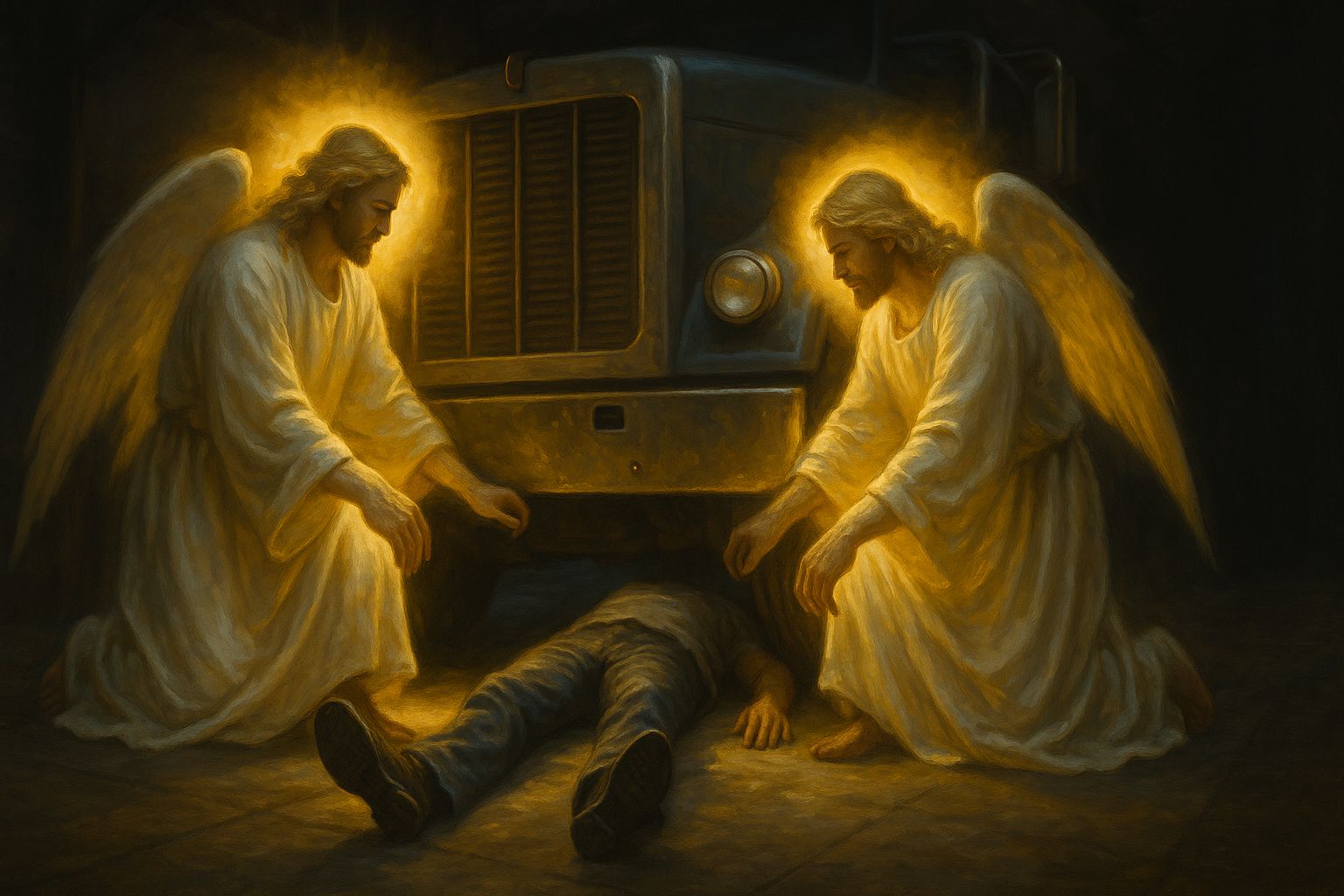 Bruce Van Natta Was Saved by Angels